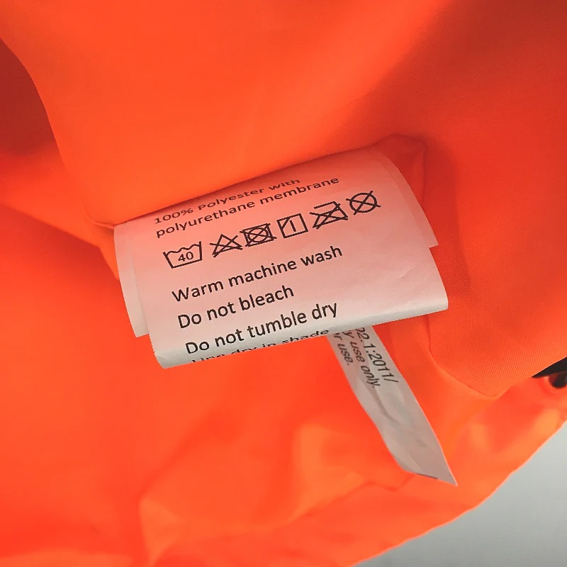 Hard Yakka HiVis Orange Reflective Workwear Wet Weather Jacket Ladies Size M NEW - Image 4