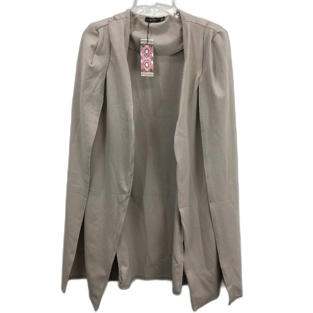 Boohoo Dove Olivia Longline Tailored Crepe Cape Jacket Ladies Size 14 NEW