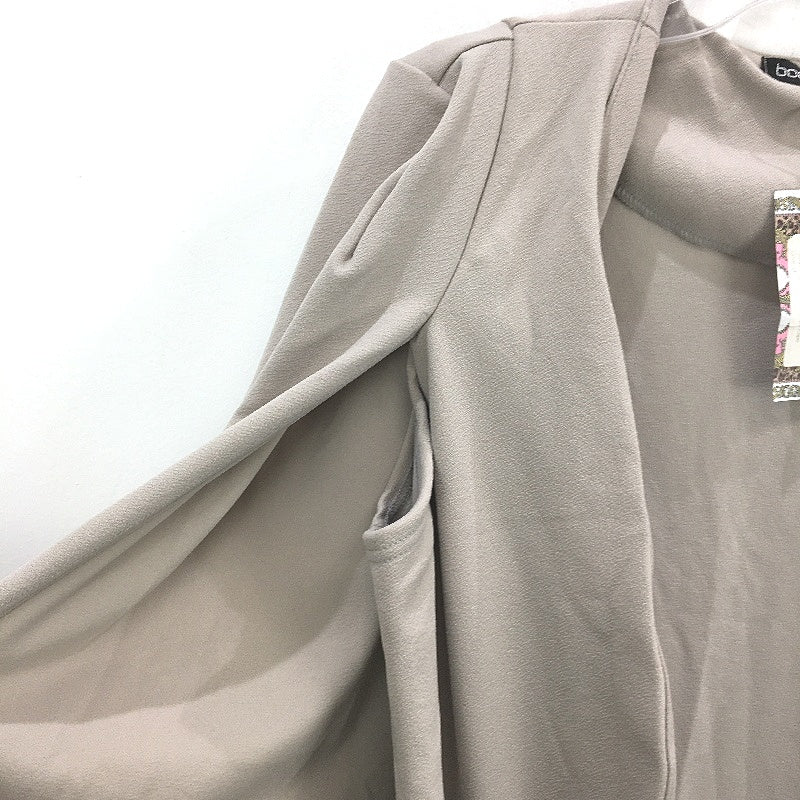 Boohoo Dove Olivia Longline Tailored Crepe Cape Jacket Ladies Size 14 NEW - Image 6