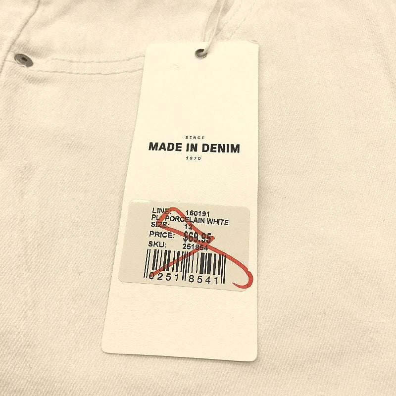 Just Jeans Porcelain White Relaxed Mid Rise Denim Jeans Ladies Size 12 NEW - Image 3
