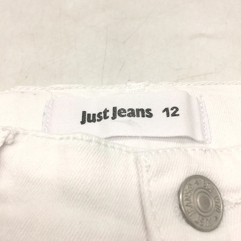 Just Jeans Porcelain White Relaxed Mid Rise Denim Jeans Ladies Size 12 NEW - Image 4