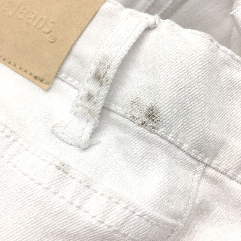 Just Jeans Porcelain White Relaxed Mid Rise Denim Jeans Ladies Size 12 NEW - Image 6