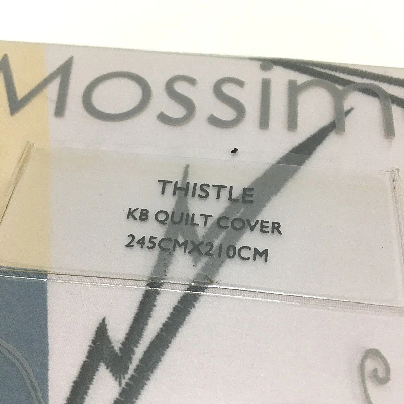 Mossimo Home Thistle 250 Thread Count Cotton Quilt Cover KING NEW - Image 4