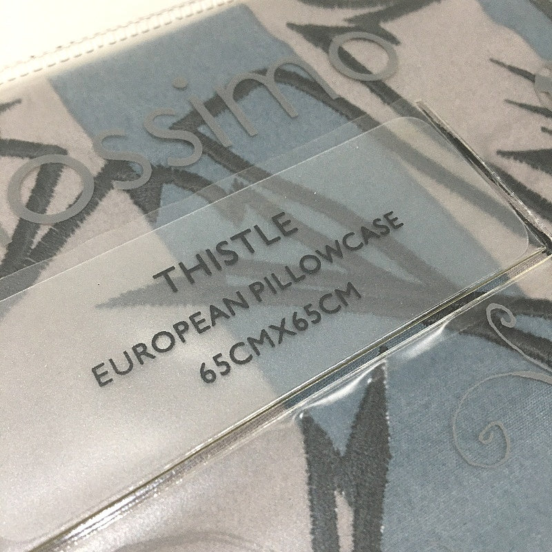 Mossimo 2pk Thistle 250 Thread Count Cotton European Pillow Case 65x65cm NEW - Image 4