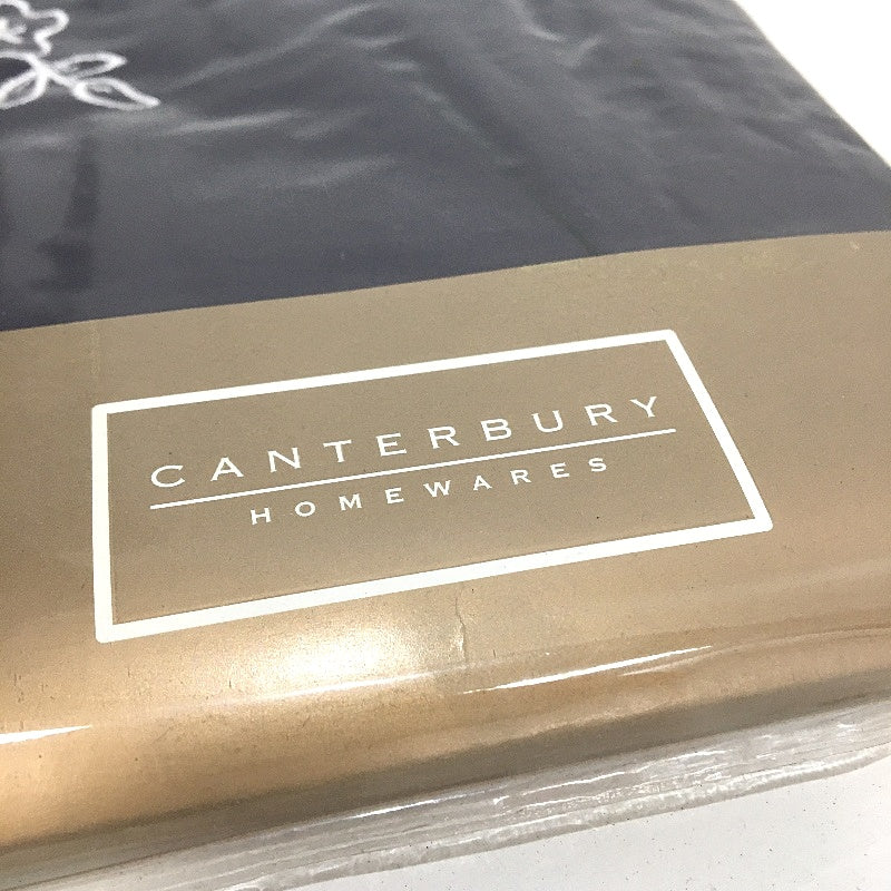 Canterbury Francesca Aubergine Pure Cotton Standard Pillow Case 48x73cm NEW - Image 4
