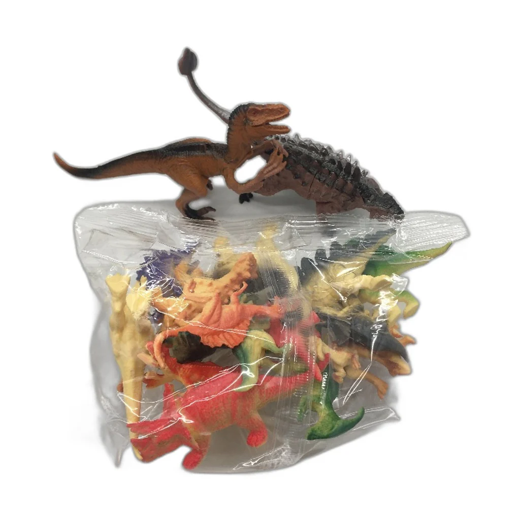 Jiabeibao Dinosaur Model Toys Realistic Figures With Eggs Trees Fence Playset - Image 3