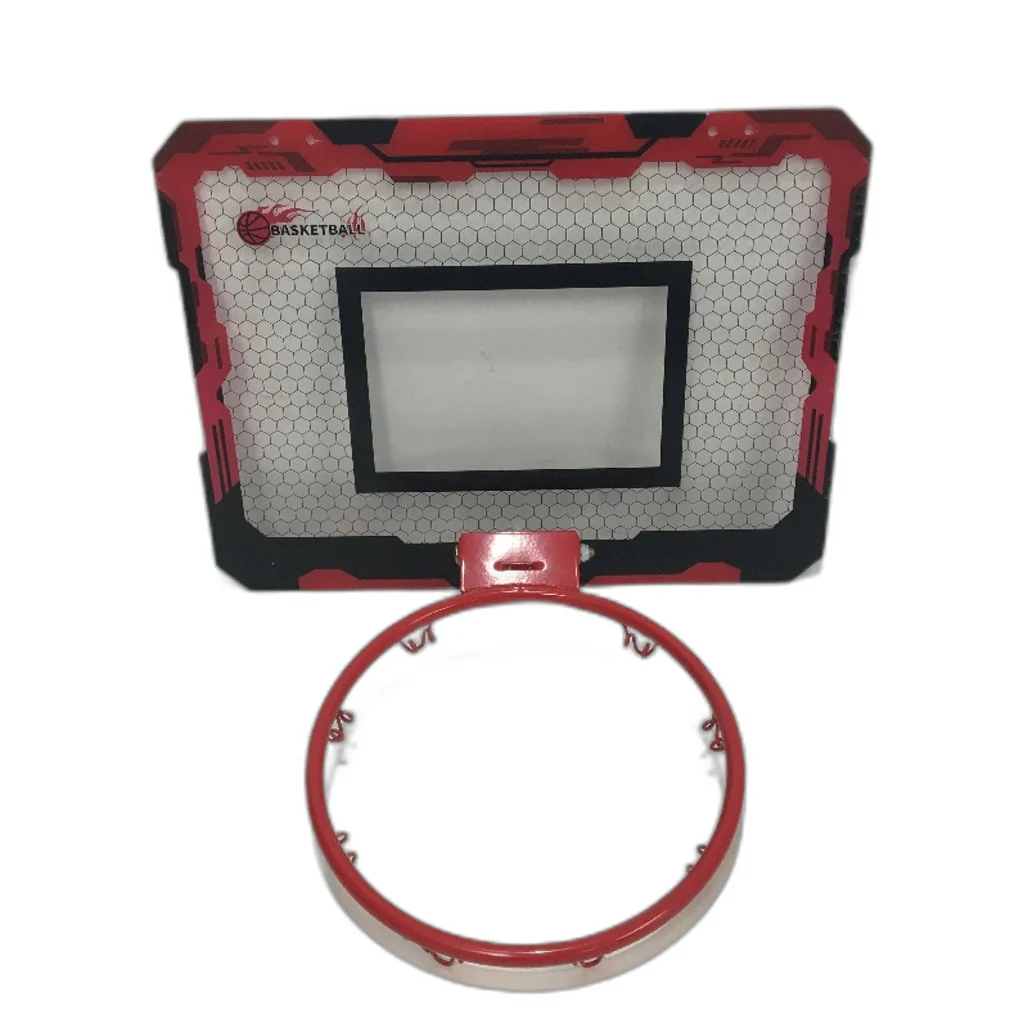 Basketball Playset Pro Style Backboard Hoop With Break-away Rim Kids Dunk Toys