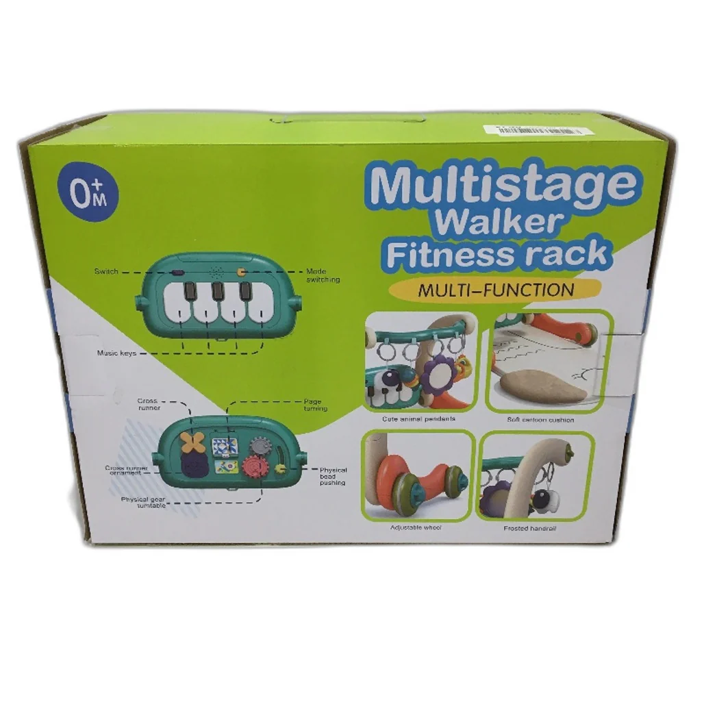Vivakids Multistage 3 Phase Walker Fitness Rack Baby Gym Activity Mat Age 0M - Image 4