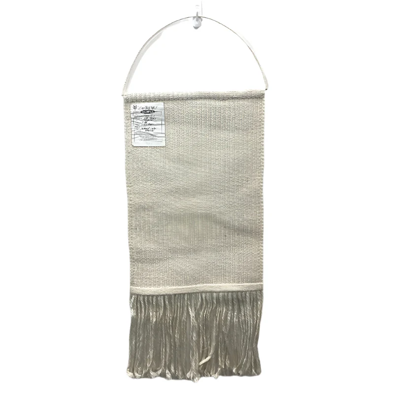 Target 2 Pack Neutral Toned Textured Fibre Wall Hangings On Metal Loops NEW - Image 4