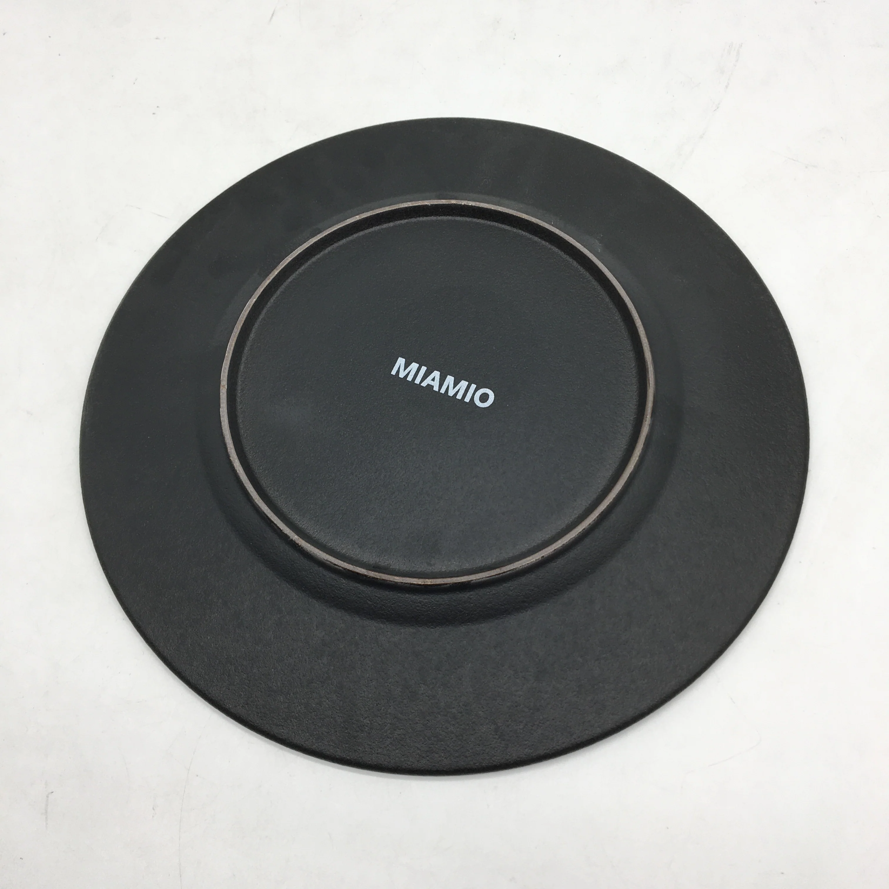 Miamio Set Of 4 Ceramic Oasis Collection Big Plates Textured NEW - Image 3