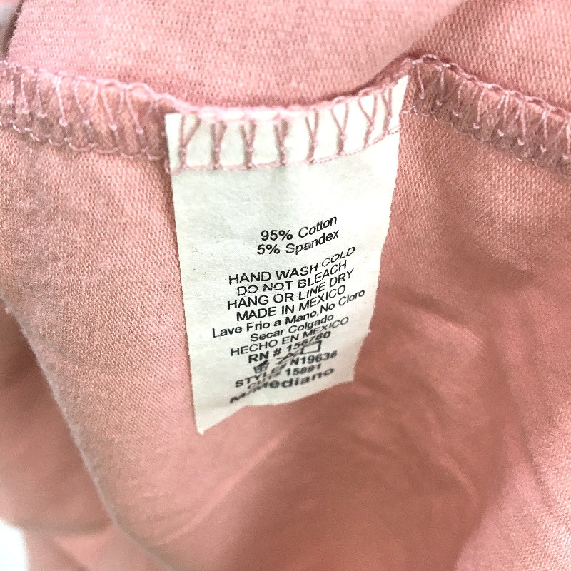 Fashion Nova Salmon Pink The Big City Print Long Sleeve T-Shirt Ladies Sz M NEW - Image 5