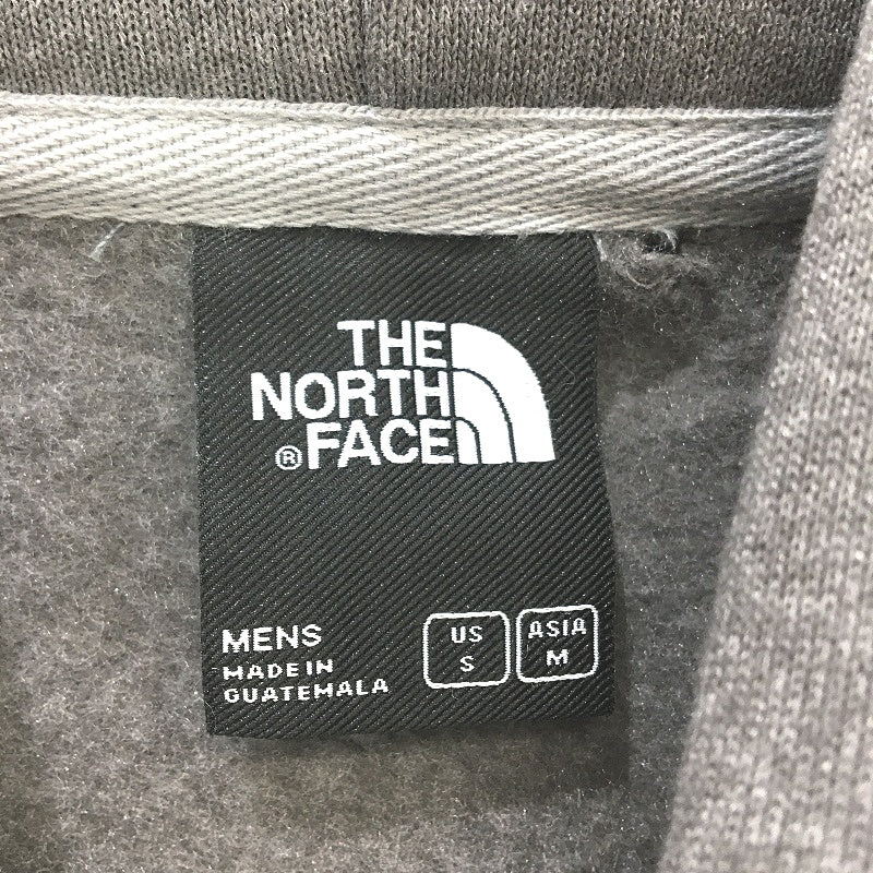 The North Face Grey Cotton Blend Front Pocket Hooded Jumper Mens Size S NEW - Image 4