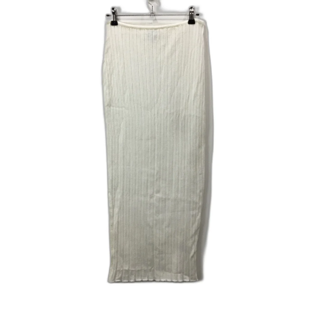 SNDYS Everyday BAHA Ribbed Knitted Soft Maxi Staple Skirt Ladies Size M NEW