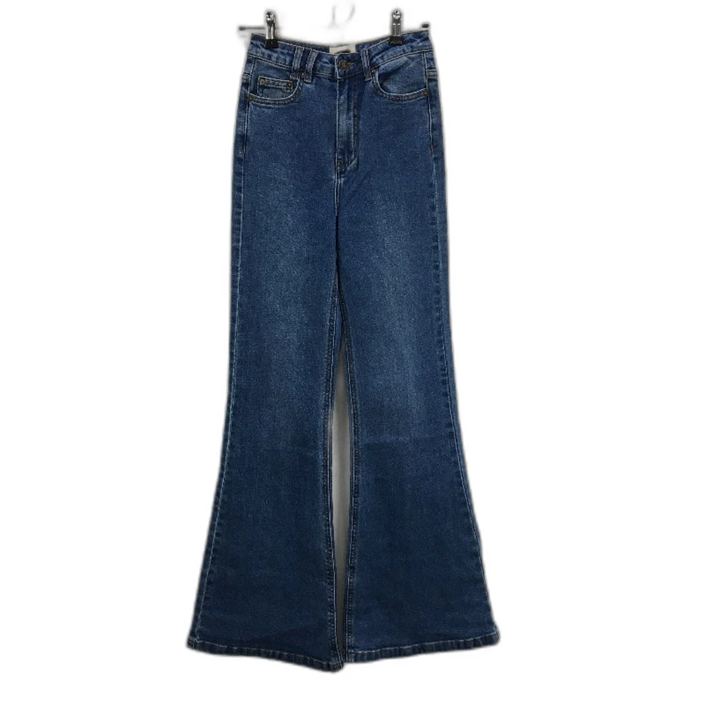 Insight Lenny Flare High Rise Soft Denim Blue Jeans Ladies Size 24 NEW
