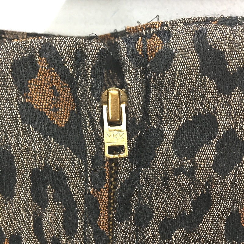 Ksubi Three Am Embroidered Leopard Pattern Mini Dress Ladies Size Large NEW - Image 3