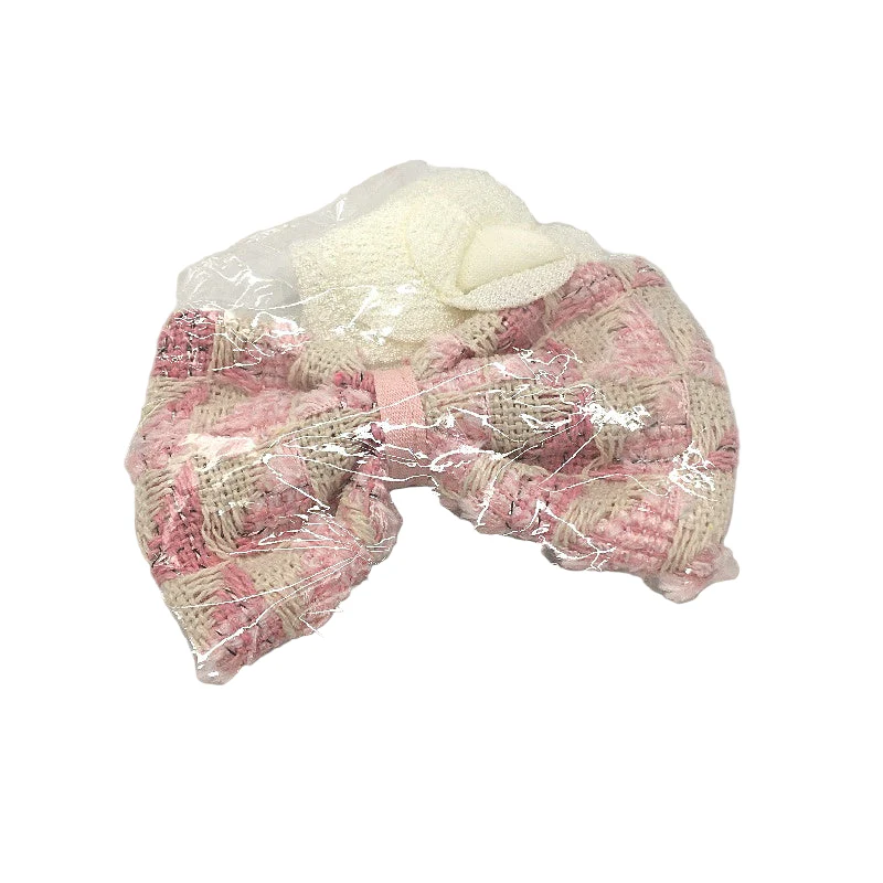 4 Pieces Pink Cute Doggy Dress & Accessories Bundle Dog Size 2XS - Image 6