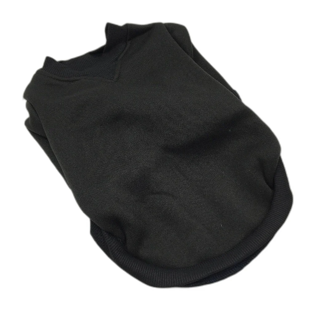 Milo & Mink 7 Pcs Black Fleece Doggy Sweater & Accessories Bundle Dog Size XS - Image 2