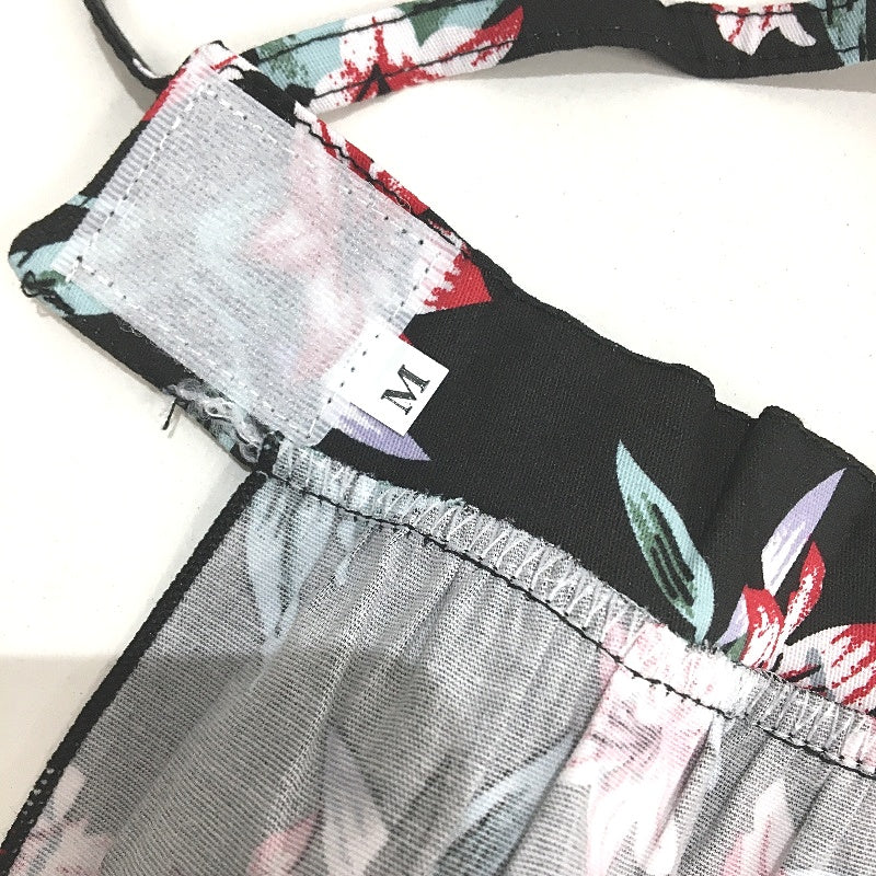 Milo & Mink 8 Pcs Floral Pattern Doggy Bikini & Accessories Bundle Dog Size XXS - Image 4