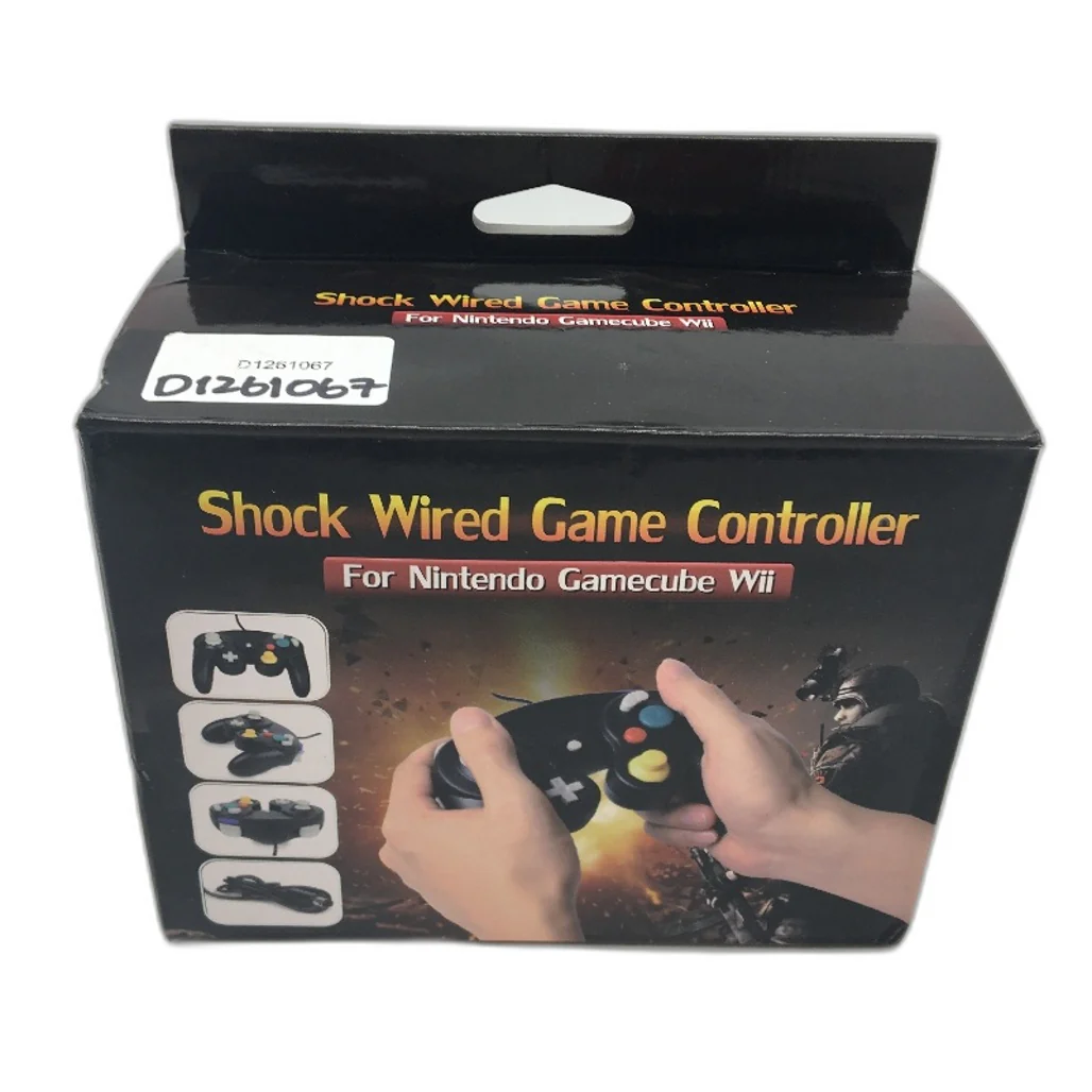 Shock Wired Game Controller For Nintendo Gamecube GC Wii Retro Classic USB - Image 5
