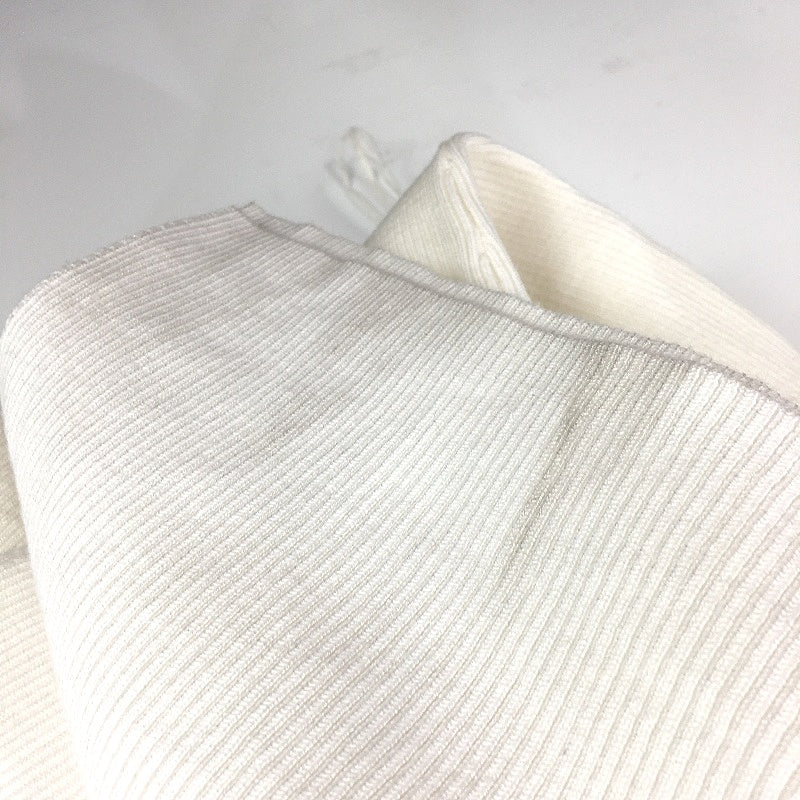 Glassons White Ribbed Sleeveless Cut Out Waist Knit Midi Dress Womens Size S NEW - Image 6