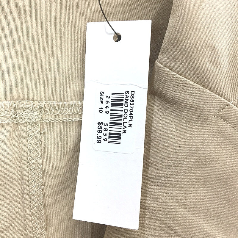 Glassons Long Sleeve Single Breasted Lightweight Coat Jacket Beige Womens Sz 10 - Image 5
