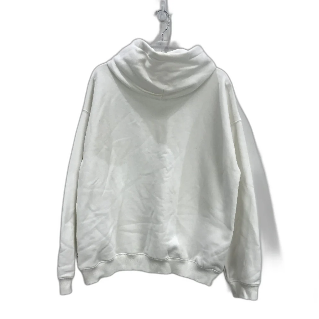 Spencer Project New York Pancake Print White Hooded Jumper Mens Size S NEW - Image 2