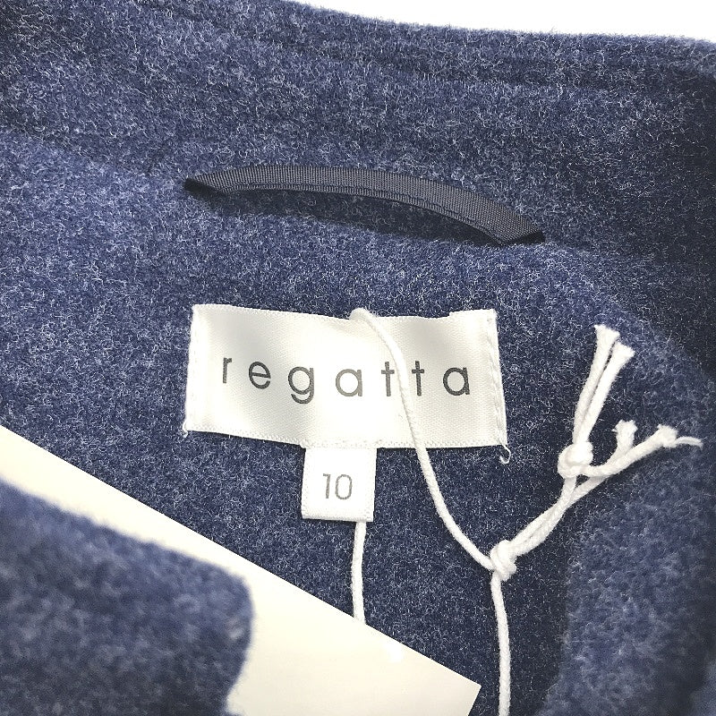 Regatta Blue Winter Warm Tri Button Longline Jacket Ladies Size 10 NEW - Image 3
