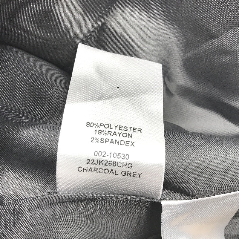 Forcast Charcoal Grey Berlin Double Breasted Blazer Jacket Ladies Size 16 NEW - Image 5
