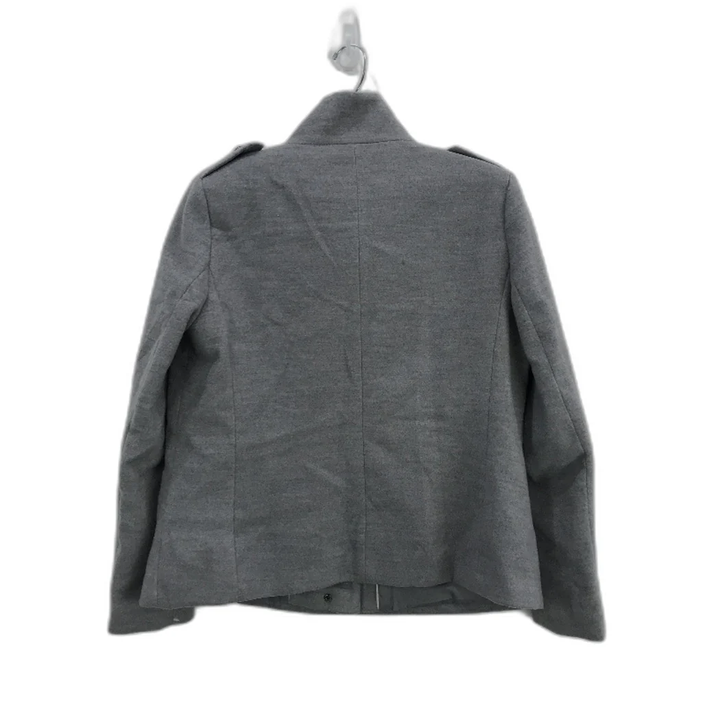 M & S Collection Silver Grey Soft Touch Machine Wash Jacket Ladies Size 14 NEW - Image 2