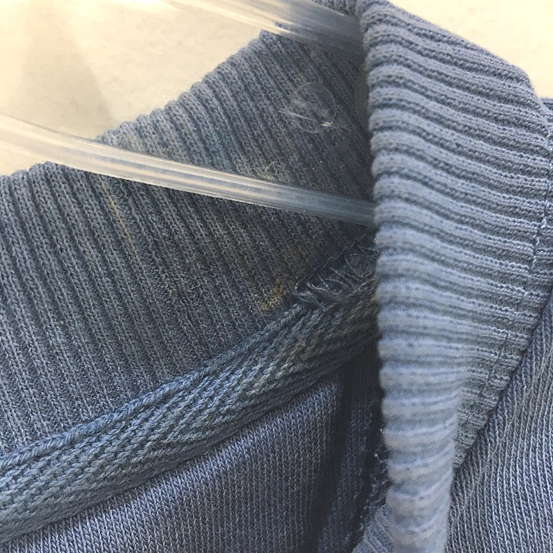Subtitled Originals Blue Cotton Blend Soft Classic Crew Neck Jumper Size M NEW - Image 4