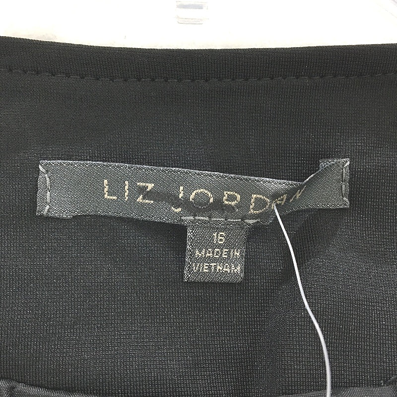 Liz Jordan Black Pocket Detail Ponte Eye & Hook Jacket Ladies Size 16 NEW - Image 5