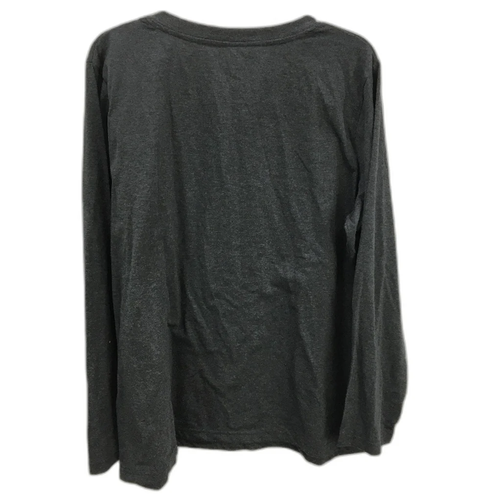 Wizarding World Slate Grey Soft LSleeve Harry Potter Sleep Top Ladies SZ XL NEW - Image 2