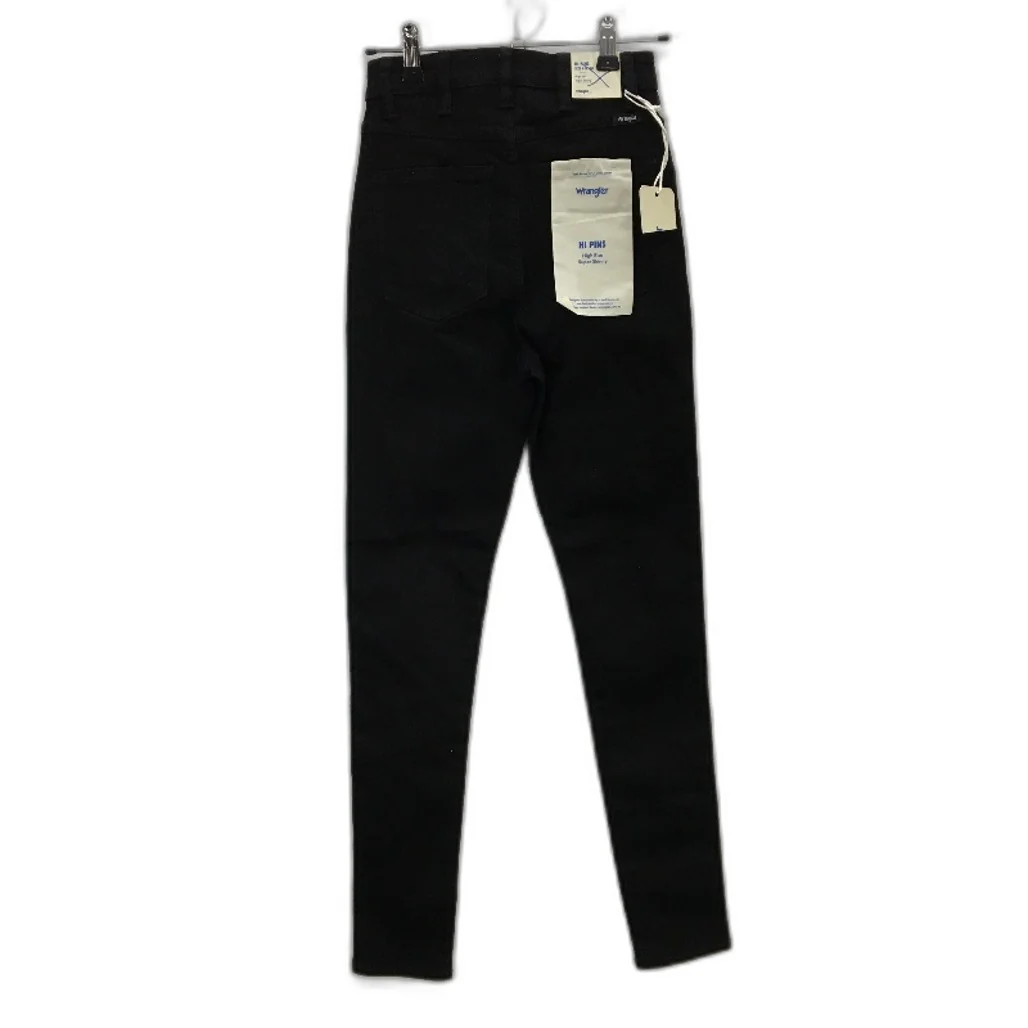 Wrangler Black Super Sonic High Rise Skinny Fit Denim Jeans Ladies Size 6 NEW - Image 2