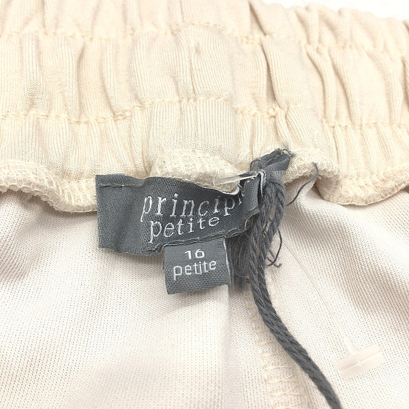 Principles Petite Cream Soft Touch Pocketed Jogger Pants Ladies Size 16 NEW - Image 3