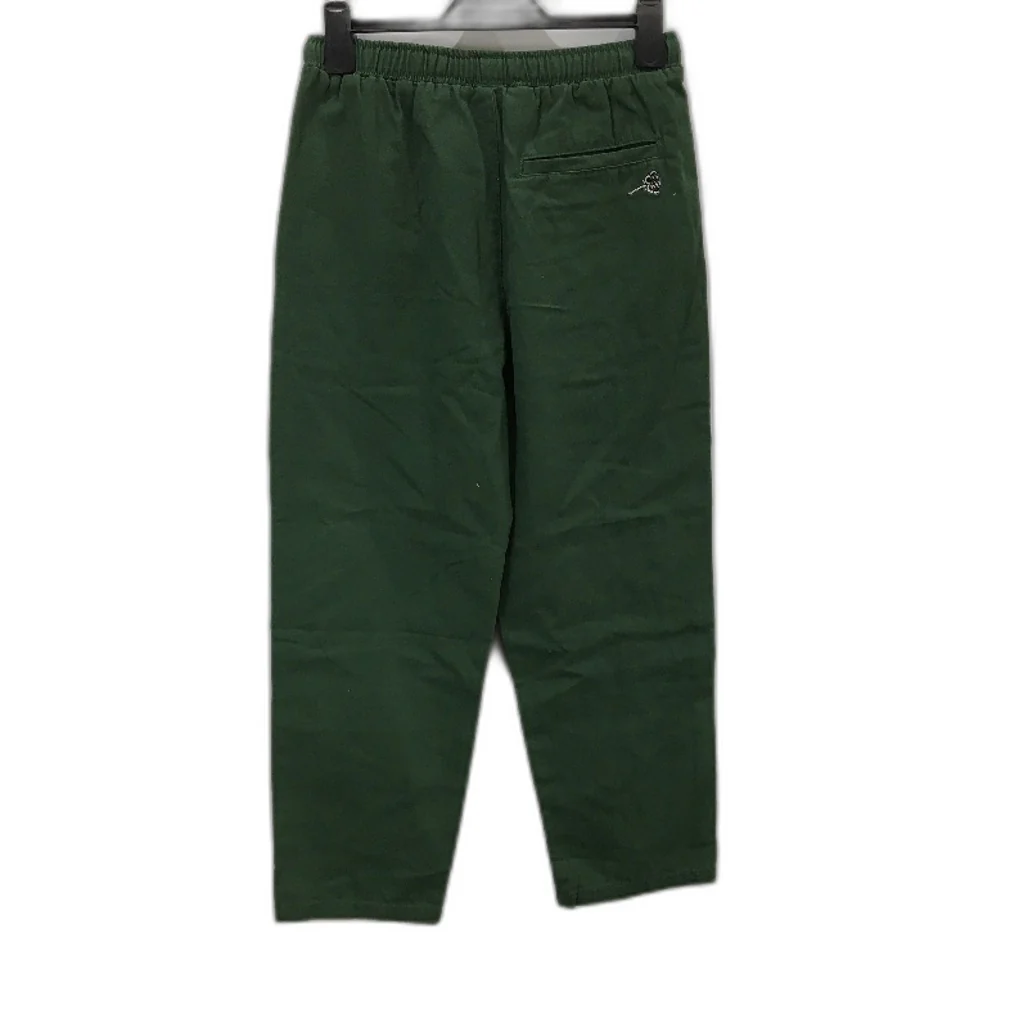 Dickies Army Green Fade Wash Elastic Waist 100% Cotton Pants Mens Size 30 NEW - Image 2