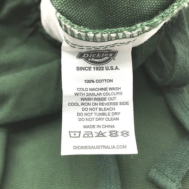 Dickies Army Green Fade Wash Elastic Waist 100% Cotton Pants Mens Size 30 NEW - Image 4
