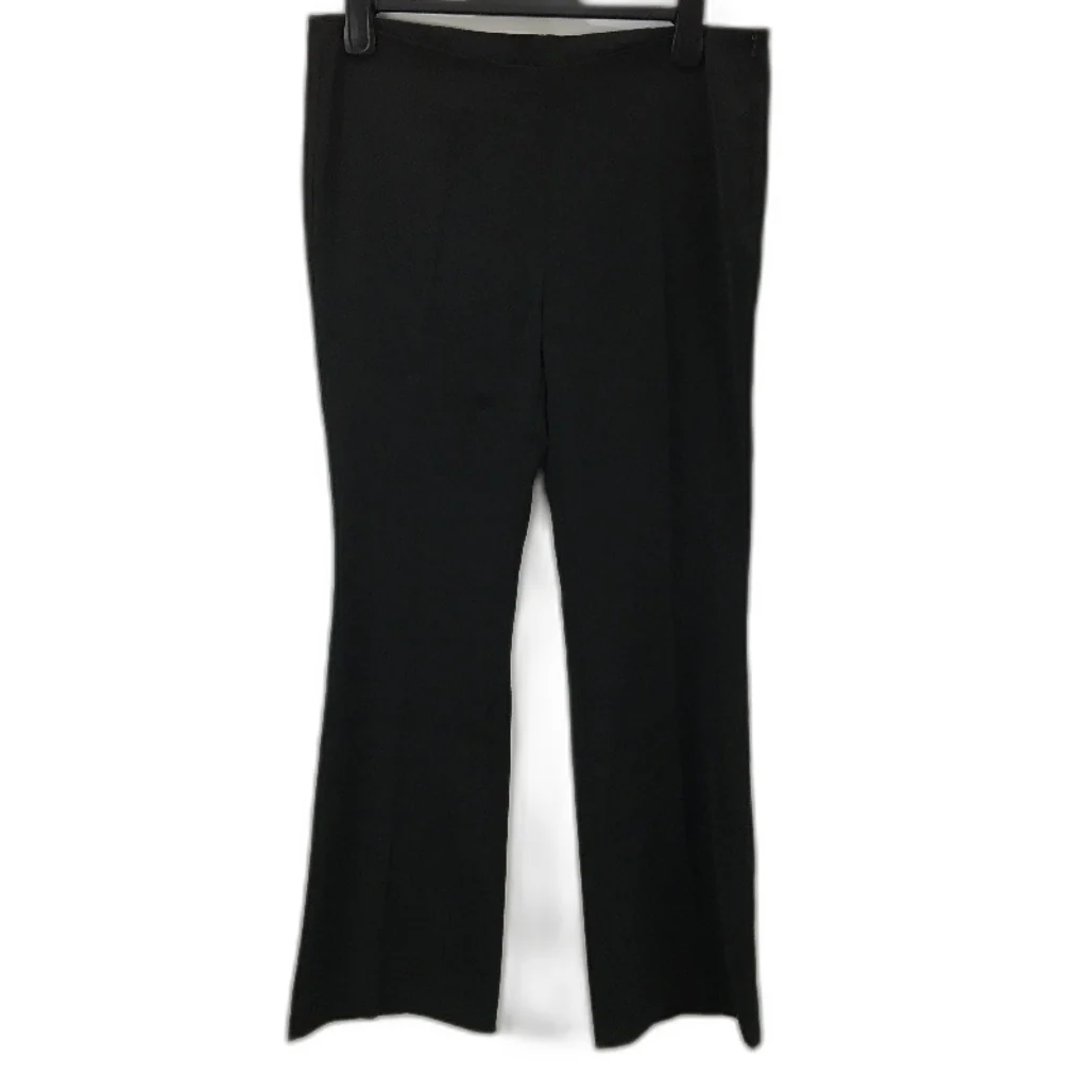 Alice In The Eve Black Wide Leg Soft Semi Formal Pants Ladies Size L NEW
