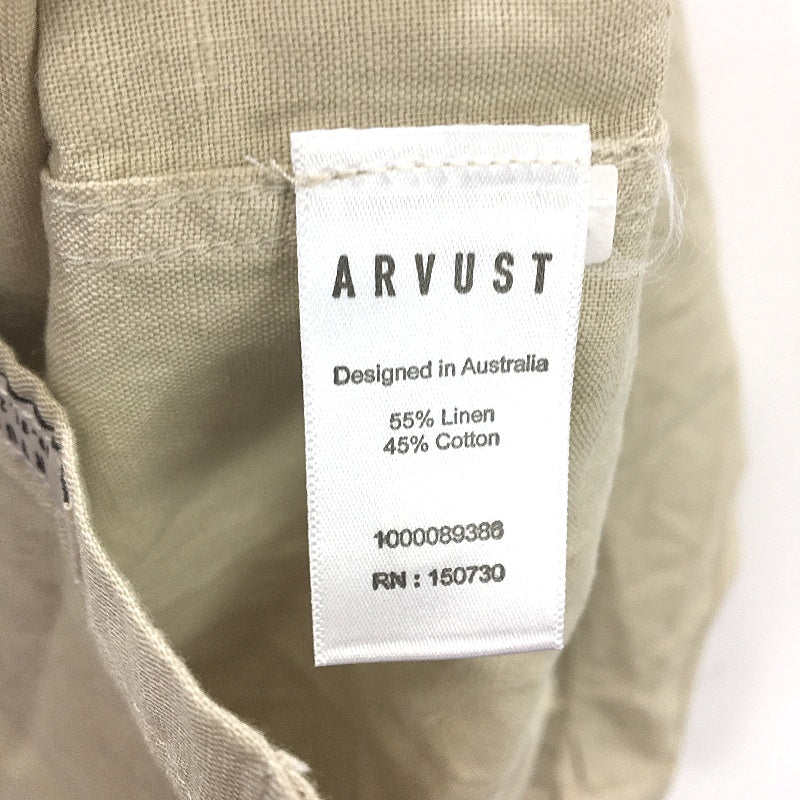 Arvust Linen Cotton Blend Grover Long Sleeve Button Casual Shirt Mens Size XL NEW - Image 4
