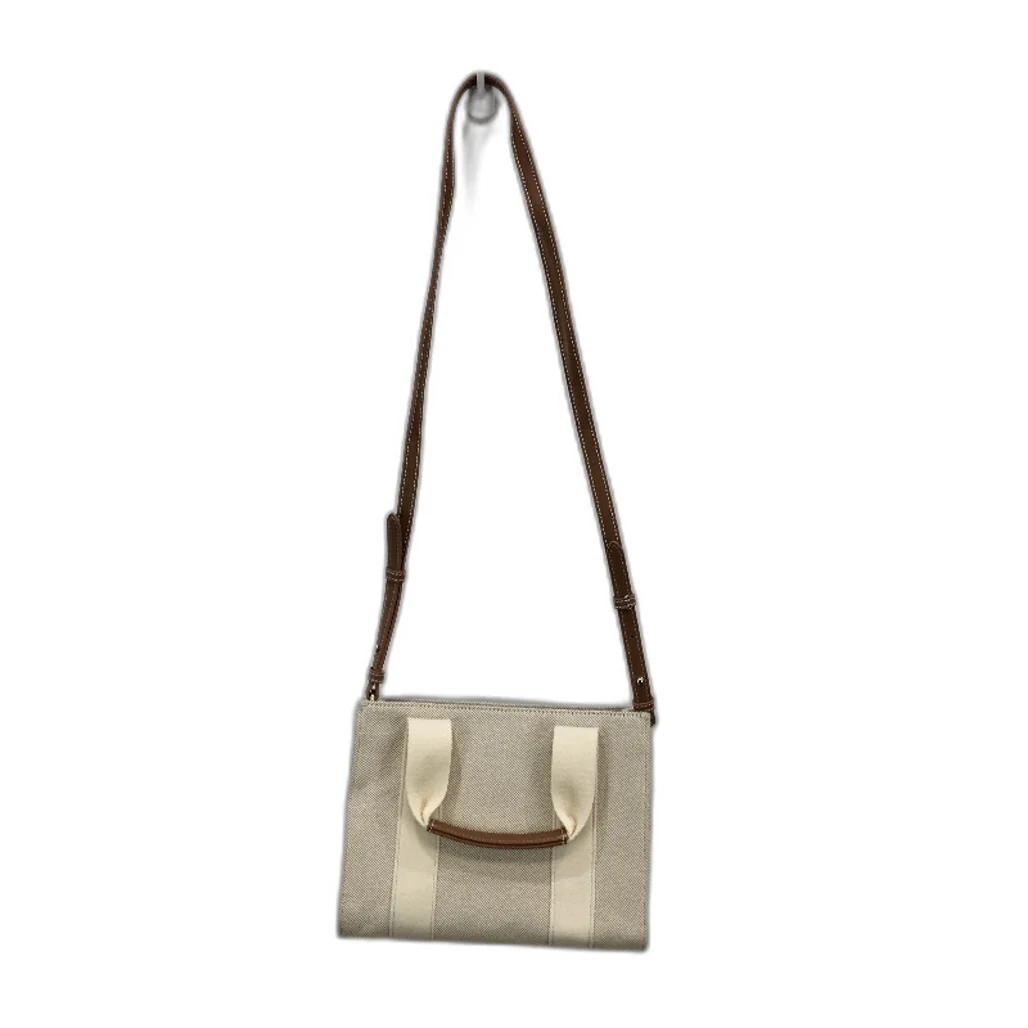 Target Sample Neutral & Brown Faux Leather Mini Tote With Shoulder Strap NEW - Image 2
