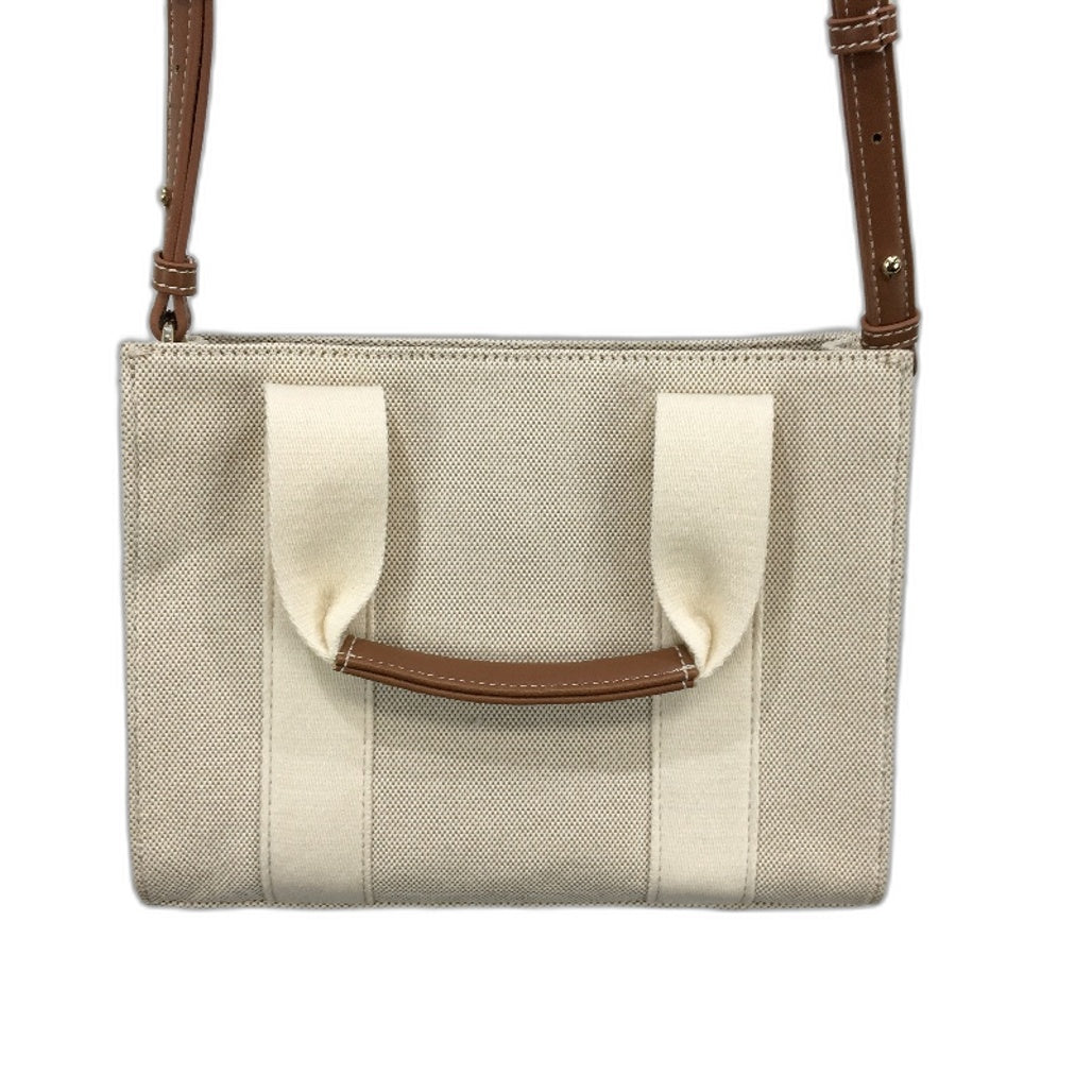 Target Sample Neutral & Brown Faux Leather Mini Tote With Shoulder Strap NEW - Image 3