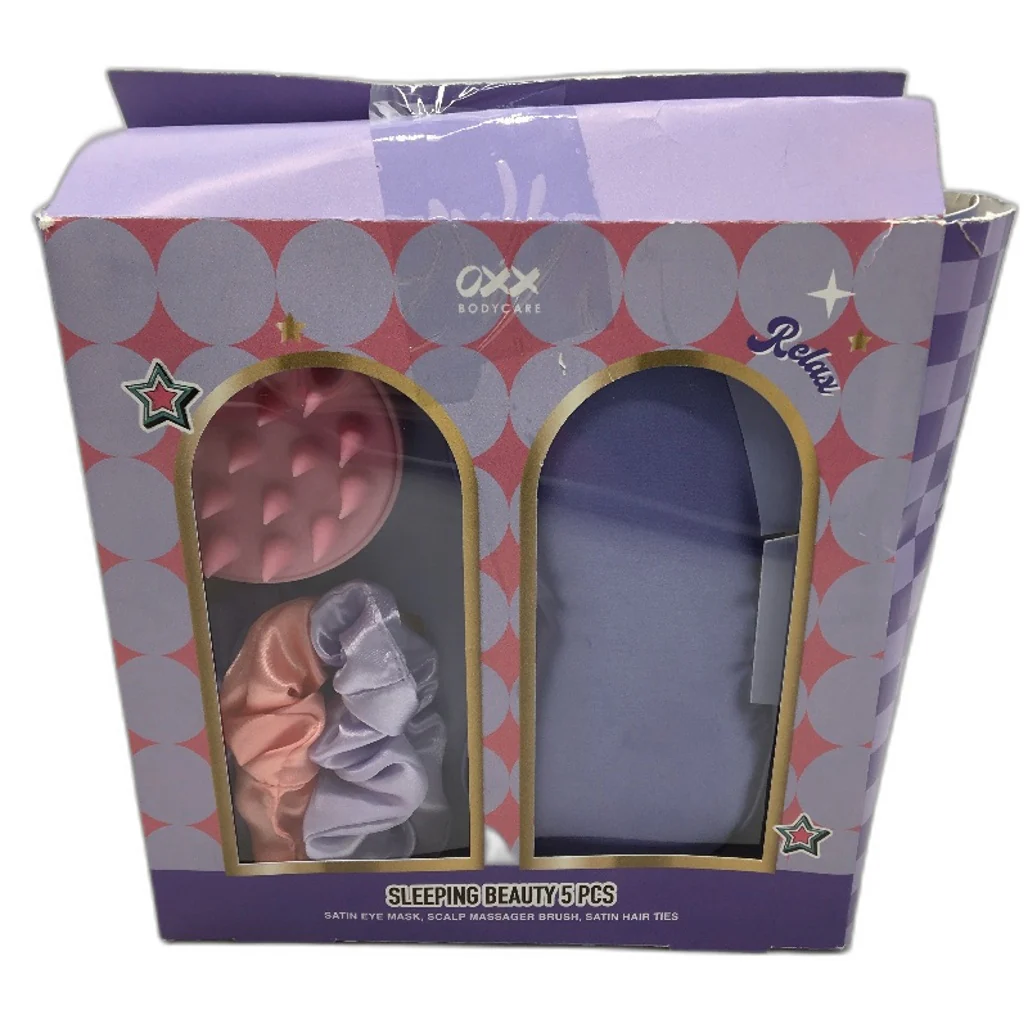 OXX 2pk 5pc Sleeping Beauty and Chill Out Purple Self Care Bundle NEW - Image 4