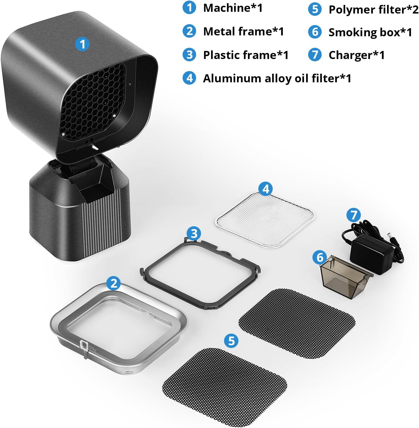 KH-728 Dual Mode Speed Setting Height Adjustable Desktop Range Hood DEMO - Image 3