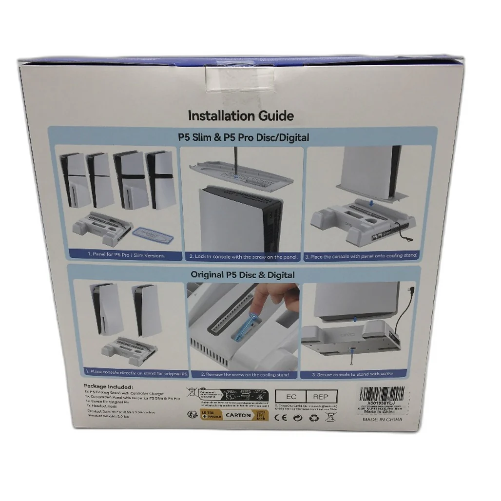 Oivo PS Console and Controller Charging Station Games and Accessories Holder NEW - Image 6