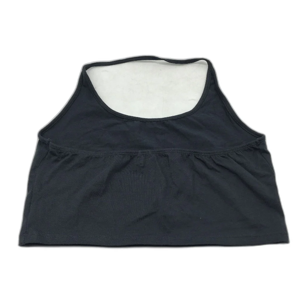 Motel Rocks Brandy Split Piece Sleeve Grey Crop Top Ladies Size Large NEW - Image 5
