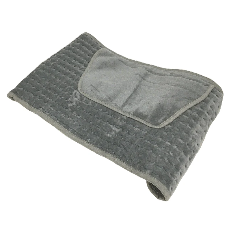 Large Wraparound Auto Shut Off Electric Waist Heating Pad Belt in Grey NEW - Image 3