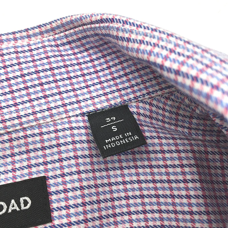 Country Road Slim Fit Premium Cotton Plaid Casual Shirt Mens Size 39/S - Image 4