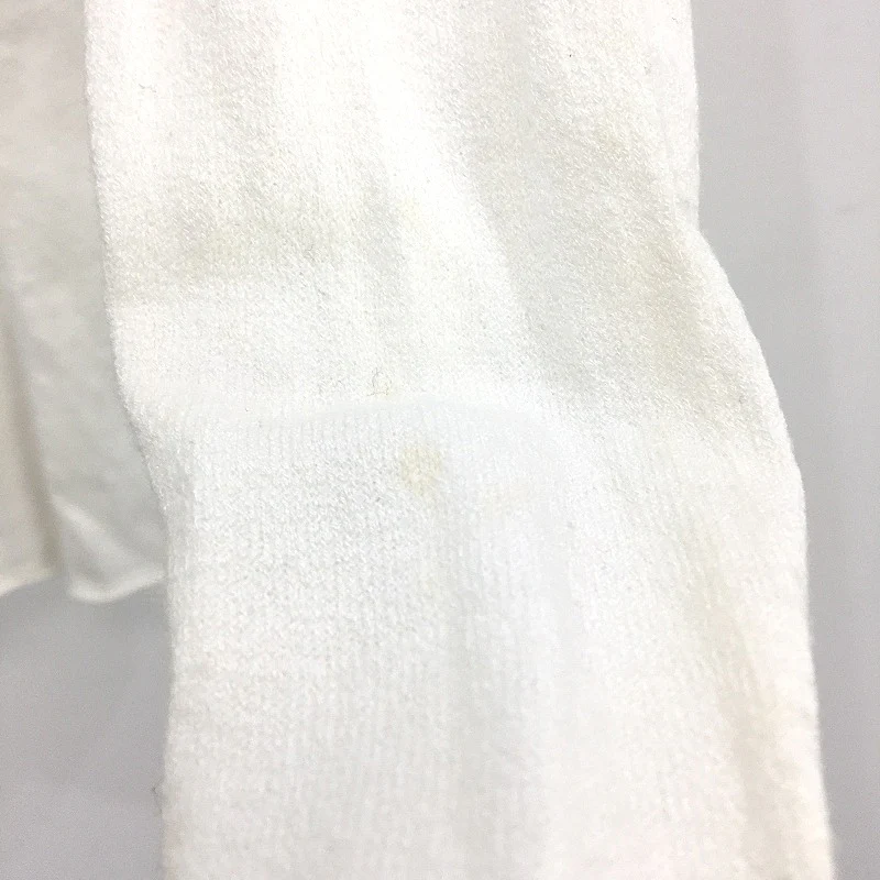 Max&Co Thin Stretch White Long Sleeve Turtleneck Top Ladies Size Medium - Image 3