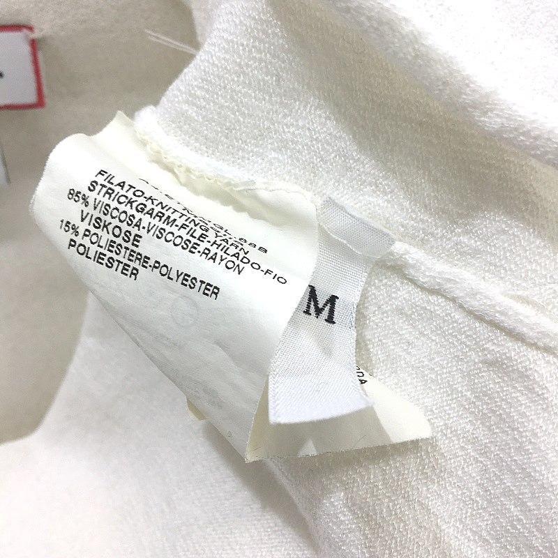 Max&Co Thin Stretch White Long Sleeve Turtleneck Top Ladies Size Medium - Image 5