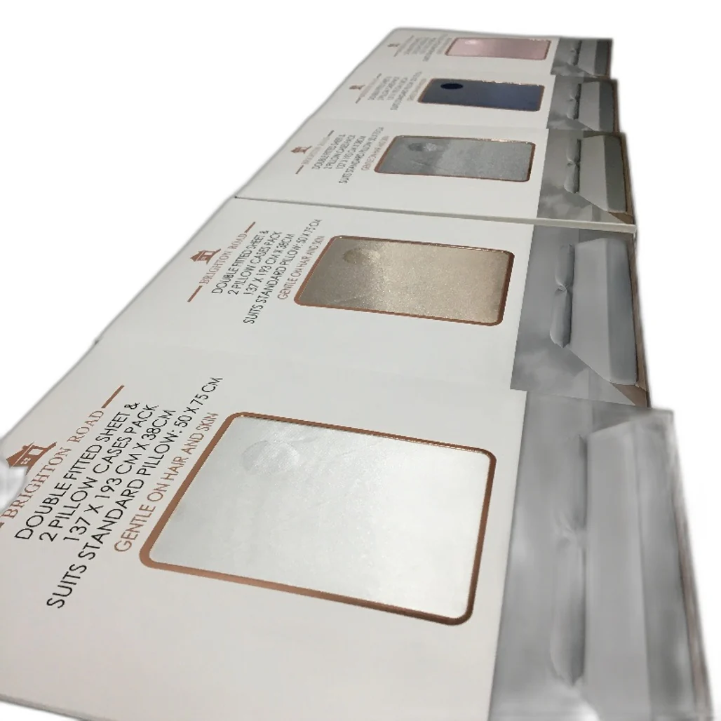 Brighton Road Pink Gentle On Hair & Skin Satin DOUBLE Fitted Sheet Pack NEW - Image 5