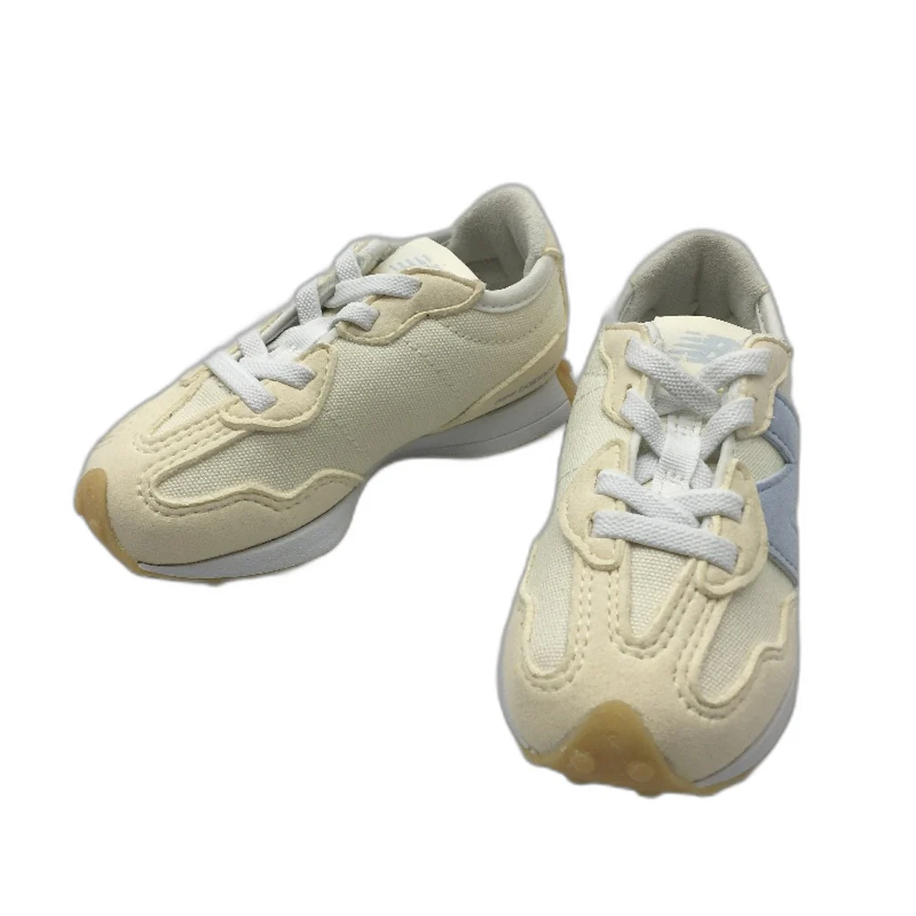 New Balance Cream Slip One Elastic Top Infant Sneakers Size US 7 UK 6.5 NEW - Image 2